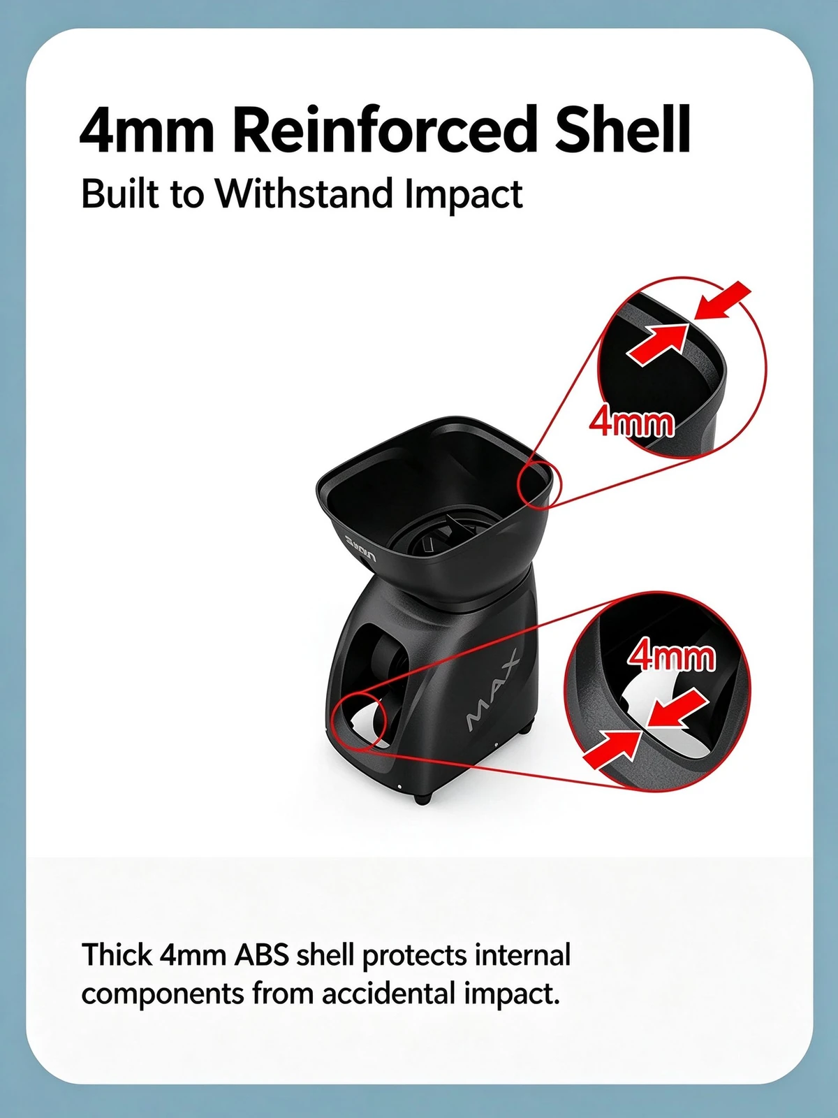 PT-MAX B — ABS housing presentation